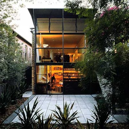 El estudio del arquitecto y Wendy Lewin, en Mosman, Sidney.