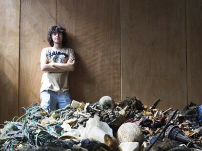 Boyan Slat, autor do projeto 'a limpeza dos oceanos'.