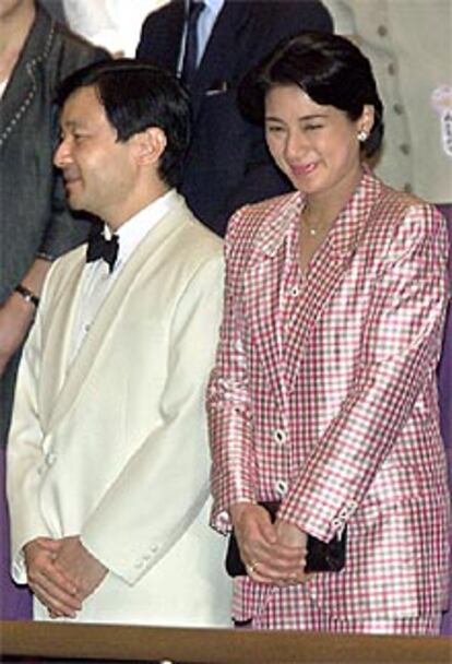 La princesa Masako y el heredero del trono de Japón, Naruhito.