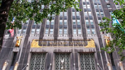 El hotel Waldorf Astoria de Nueva York, fotografiado en septiembre de 2009.