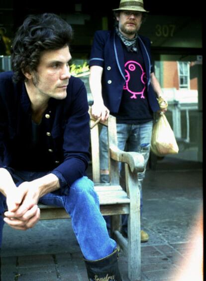 Simon Felice (izquierda) y Robert <i>Chicken</i> Burke, en una foto de promoción de The Duke & The King.
Foto: Loose Music