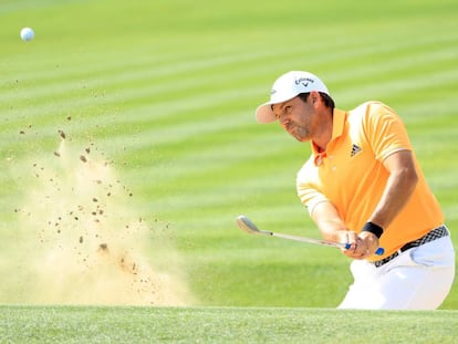Sergio García, la semana pasada en Dubai.