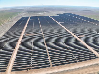 Planta Frye Solar de Repsol, en Kress (Texas).