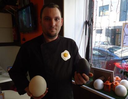 Leonardo Roma pertenece a una familia con cuatro generaciones de cocineros.