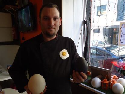 Leonardo Roma pertenece a una familia con cuatro generaciones de cocineros.