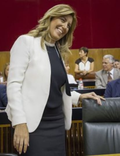 La presidenta de la Junta de Andaluc&iacute;a, Susana D&iacute;az.