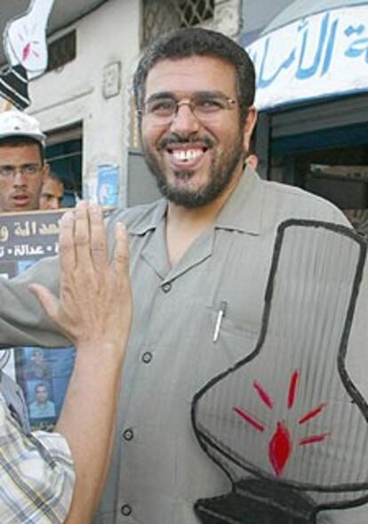 Mustafá Ramid, en campaña electoral.