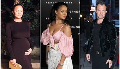 Chrissy Teigen, Rihanna y Jude Law han visto detalles de su vida expuesta al público sin su permiso.