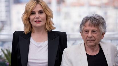 Emmanuelle Seigner con Roman Polanski.