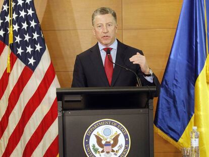 Kurt Volker, el representante especial de EE UU para Ucrania, en julio pasado.