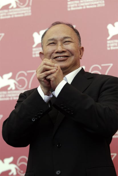 El director John Woo, en el Festival de Venecia.