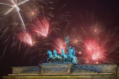 Porta de Brandenburg a Berlin.