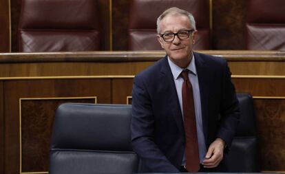 José Guirao, el 19 de diciembre en el Congreso.