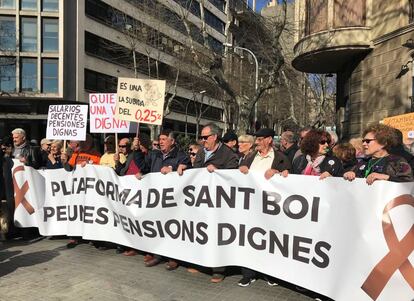 Manifestació a Barcelona.