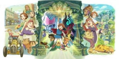 Arte conceptual de 'Ni no Kuni'.