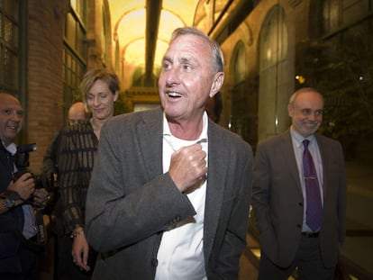 Cruyff, el pasado noviembre.