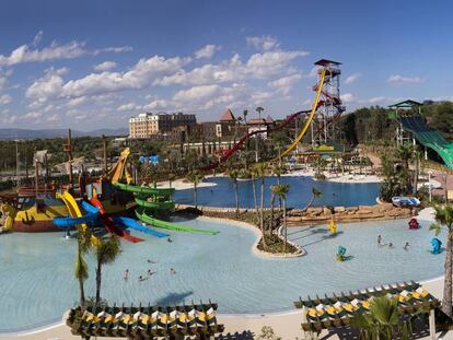 Panorámica de PortAventura Caribe Aquatic Park.