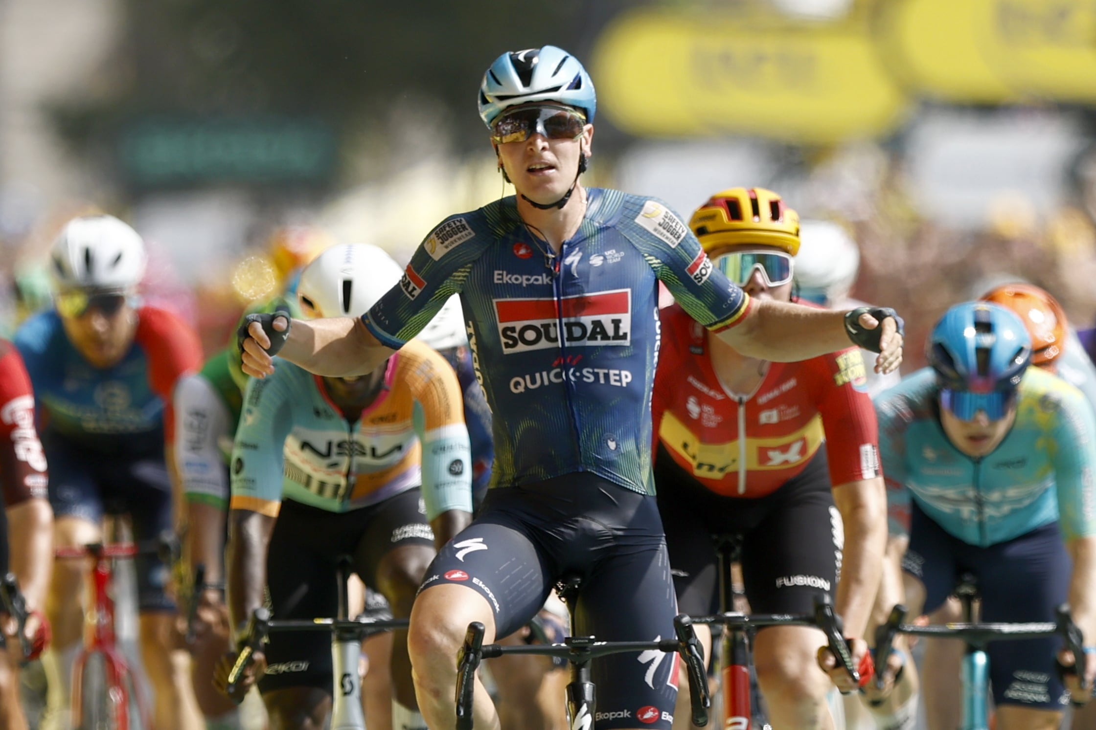 El belga Tim Merlier se impone en Burdeos, la capital del ‘sprint’ en el Tour de Francia