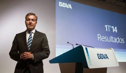 El CEO de BBVA Ángel Cano este miércoles.