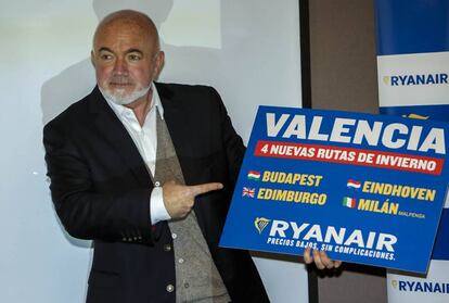 El director comercial de Ryanair, David O`Brien.