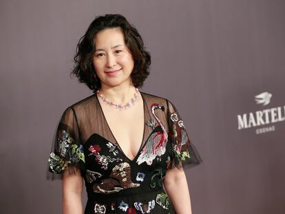 Pansy Ho, en la gala amfAR celebrada en Hong Kong en marzo de 2018