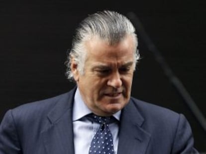 Bárcenas en la Audiencia Nacional el pasado 15 de mayo.