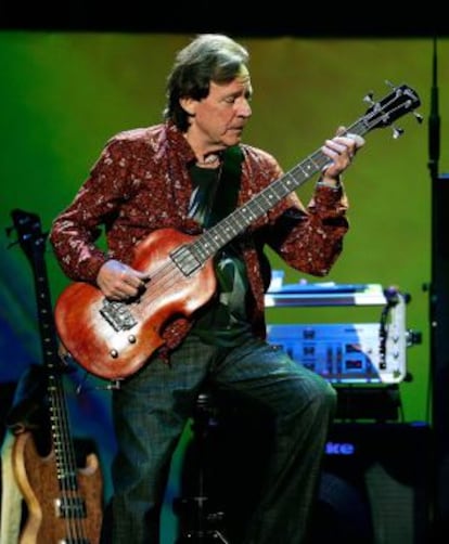 Jack Bruce durante un concierto con su grupo Cream en el Royal Albert Hall de Londres.