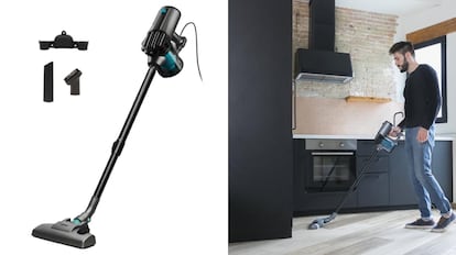 Cecotec tiene ofertas en Black Friday en modelos de aspiradora escoba como el que describimos en este artículo.