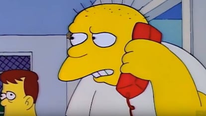 El personaje al que Michael Jackson puso voz en 'Los Simpson'.