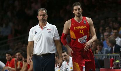 Juan Antonio Orenga y Pau Gasol