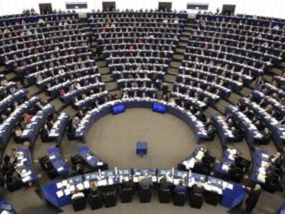 Vista general durante un pleno del Parlamento Europeo (PE), en Estrasburgo, Francia. EFE/Archivo