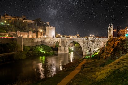 El puente de Alcántara, en Toledo.