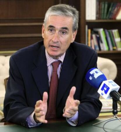 El ministro de la Presidencia, Ramón Jauregui.
