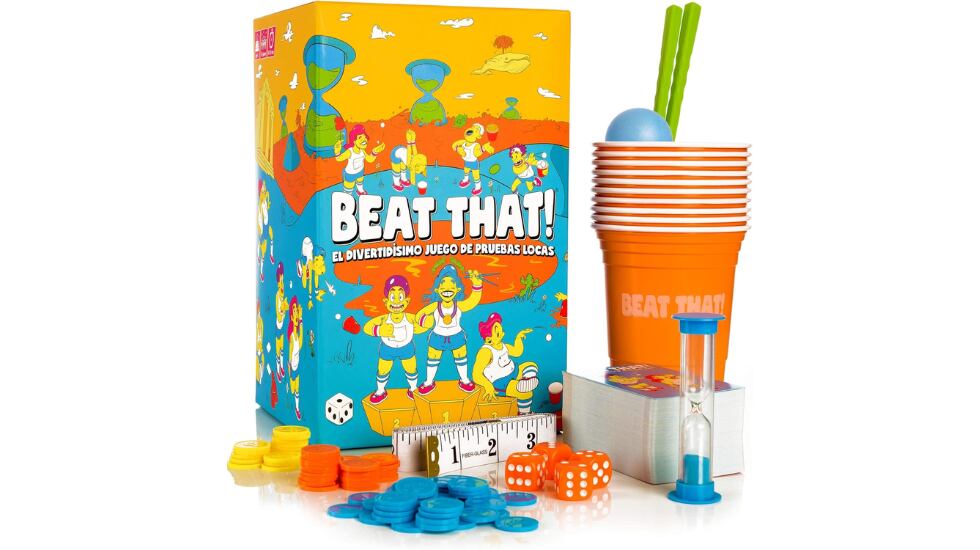 Vista del juego de mesa Beat That!