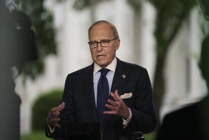 O conselheiro econômico da Casa Branca, Larry Kudlow.