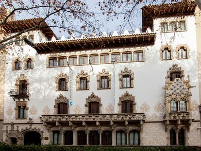 Palacio Macaya, sede de CaixaForum Macaya, en Barcelona.