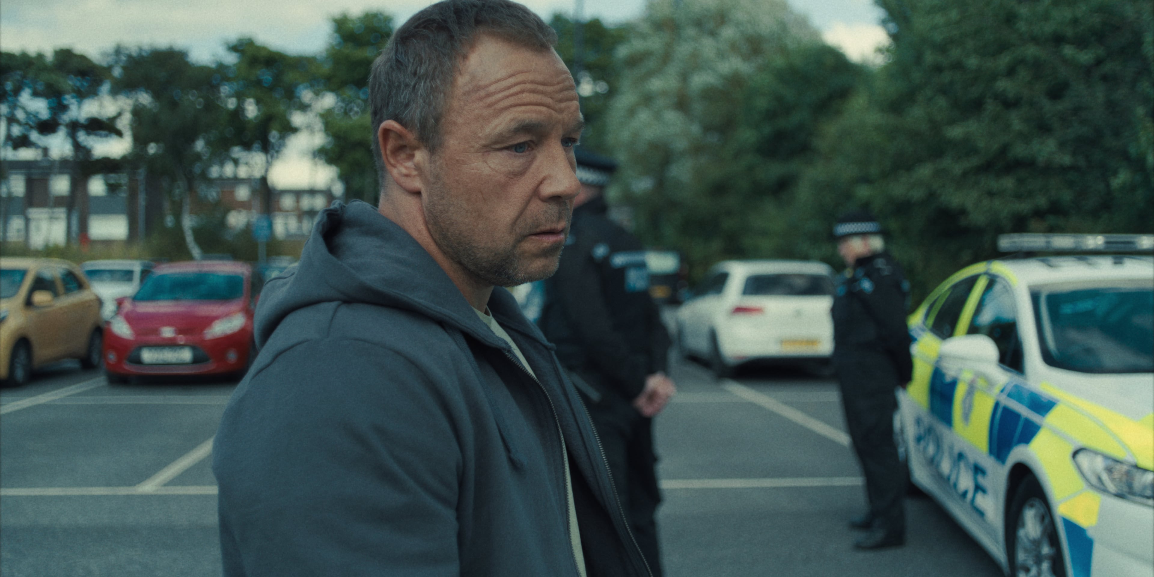 Stephen Graham, en el segundo capítulo de 'Adolescencia'.