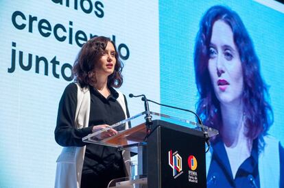 Isabel Díaz Ayuso, presidenta de la Comunidad de Madrid.