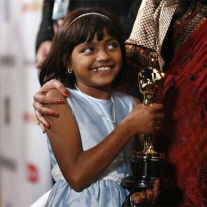 Rubina Ali, una de las actrices de <i>Slumdog millionaire.</i>