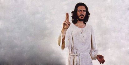 Cuando 'Jesucristo Superstar' se llevó al teatro en España en 1975 recibió amenazas de bomba. Finalmente triunfó. Los protagonistas fueron Camilo Sesto (en la foto), Teddy Bautista y Ángela Carrasco.