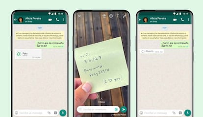 Imágenes que se eliminan en WhatsApp