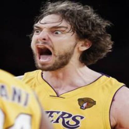 Pau Gasol, de los Angeles Lakers, ganó el torneo de la NBA.