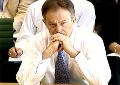 Blair, esta mañana antes de su comparecencia semestral ante la Comisión de Enlace de la Cámara de los Comunes.