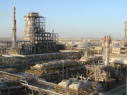 Imagen de una planta construida por Técnicas Reunidas en Arabia Saudí.