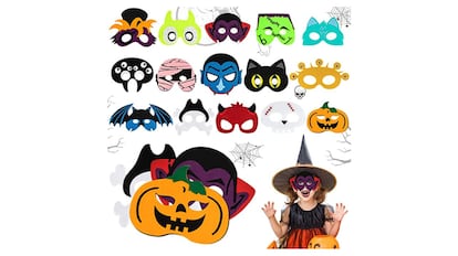 Lote de máscaras de Halloween de Yumcute