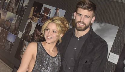 Shakira y Gerard Piqu&eacute; en la &#039;Festa De Esport Catala 2016 Awards&#039;.