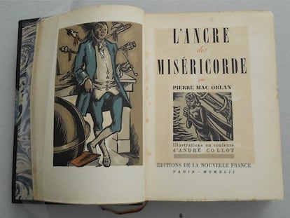 Una edición francesa de 'El ancla de la misericordia'.