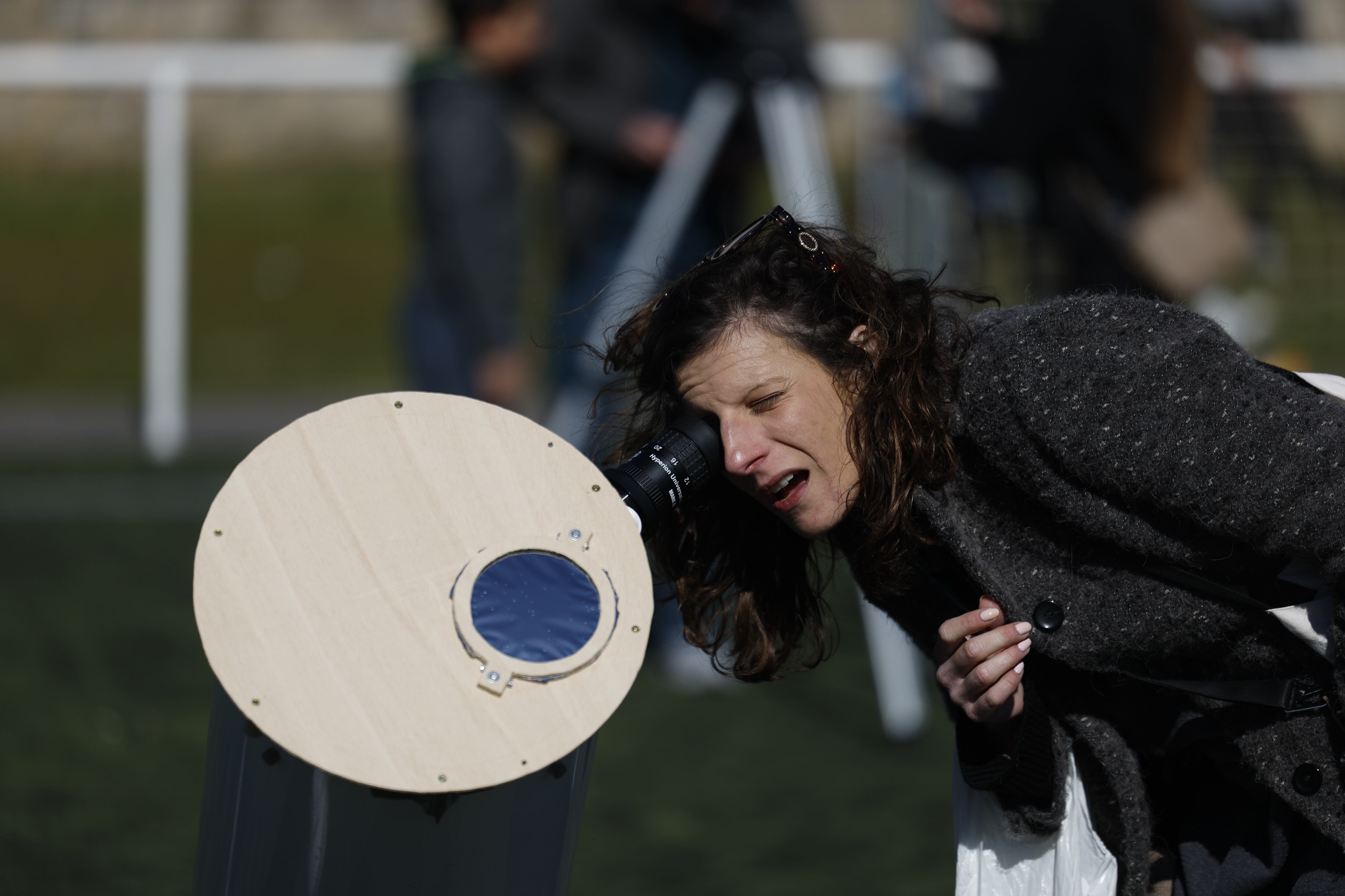 El eclipse solar en España, en imágenes