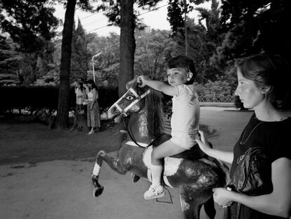 Un parque de Tbilisi, Georgia, en 1988.