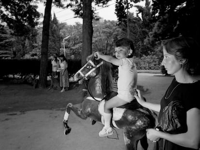 Un parque de Tbilisi, Georgia, en 1988.